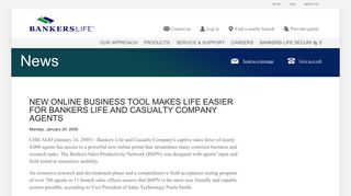
new online business tool makes life easier for bankers life and ...
