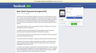 
                            7. New! Online Payment Arrangements!! | Facebook - Mlgw Portal Payment Arrangement