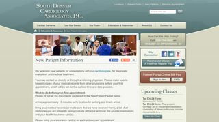 
                            3. New Patient Information | South Denver Cardiology - South Denver Cardiology Patient Portal