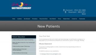 
                            1. New Patients - Gastroenterologist Clermont, FL - Dr. Rajab ... - South Lake Gastroenterology Patient Portal