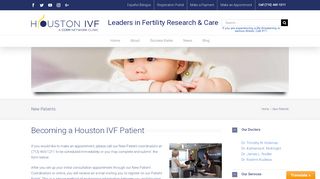 New Patients - Houston Fertility Clinic - Houston IVF - Hfi Ivf Portal