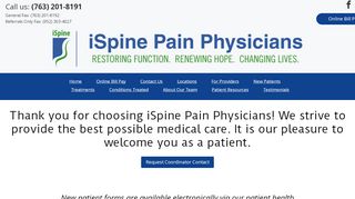 
                            3. New Patients - iSpine Pain Physicians - Ispine Patient Portal
