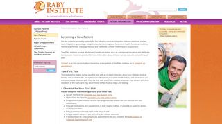 
                            6. New Patients | Raby Institute for Integrative Medicine - Raby Institute Portal