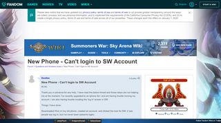 
                            6. New Phone - Can't login to SW Account | Summoners War Sky Arena ... - Summoners War Can T Portal