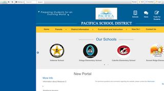 
                            3. New Portal - Pacifica SD - Portal Pacifica