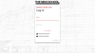 
                            8. New School SSO: Log in - Canvas New School Portal