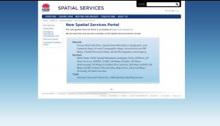 
                            2. New Spatial Services Portal - Spatial Services - Six Portal