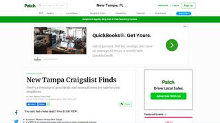 
New Tampa Craigslist Finds | New Tampa, FL Patch  
