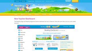 
                            5. New Teacher Dashboard – Reading Eggs - Reading Eggs Parent Portal