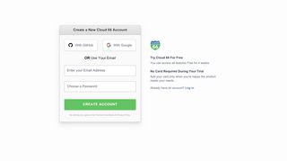 
                            4. New to Cloud 66? Sign up for an account - Usercloud Sign Up