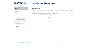 
                            2. New to Hays Online? - Https Www1 Hays Com Au Haysonline Portal Aspx