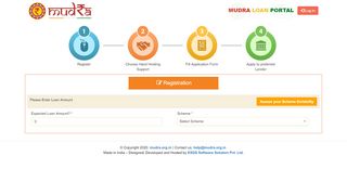 
                            1. New User? - MUDRA Mitra - Stand Up Mitra Portal
