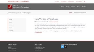 
                            7. New Version of PrintLogic – Office of Information Technology ... - Print Logic Login