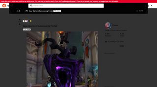 
                            5. New Warlock Summoning Portal : wow - Reddit - Warlock Summoning Portal