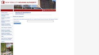 
                            2. New York City Housing Authority -- Section 8 Landlord Extranet - Nycha Section 8 Landlord Portal