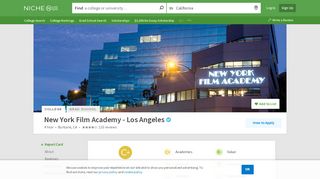 
New York Film Academy - Los Angeles - Niche
