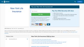 
                            6. New York Life Insurance - Doxo - New York Life Visa Credit Card Portal