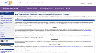 
                            2. New York Medicaid Electronic Health Records ... - Health.ny.gov - Meipass Portal