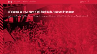 
New York Red Bulls Account Manager |  
