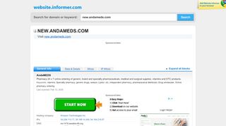 
                            4. new.andameds.com at Website Informer. AndaMEDS. Visit ... - Andameds Portal