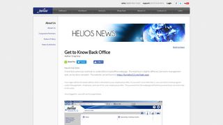 
                            2. News - Helios, LLC - Helios 12 Back Office Login