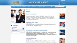
                            13. News » Meest America Inc. Delivery of parcels and cargo ... - Meest America Portal
