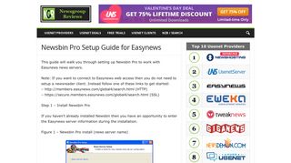 
                            9. Newsbin Pro Setup Guide for Easynews - Newsgroup Reviews - Easynews Portal