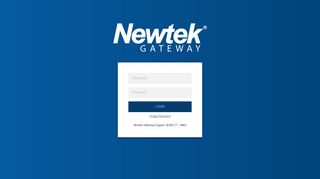 Newtek Gateway Login