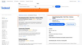 
Newyork Presbyterian Hospital Jobs, Employment | Indeed.com  
