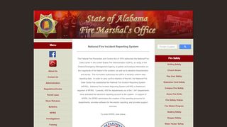 
                            8. NFIRS - Alabama Fire Marshal - Alabama.gov - Nfirs Online Portal