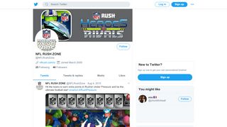 
NFL RUSH ZONE (@NFLRushZone) | Twitter  
