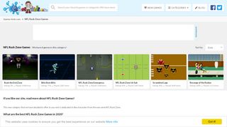 
Nfl Rush Zone Games - Games For Kids  

