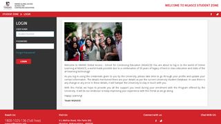 
                            3. NGASCE Student Zone - NMIMS - Svkm Nmims Student Portal