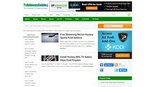 
                            6. NHL Hockey Tv Kodi Username And Password ... - Nhl Tv Kodi Portal