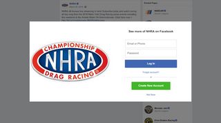 
                            9. NHRA - NHRA All Access live streaming is here! Subscribe ... - Nhra All Access Portal