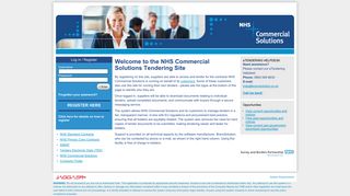 NHS Commercial Solutions Tendering Site - Bravo Solutions Portal