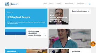 
                            8. NHSScotland Careers: Home | Careers in Healthcare - Nhs Scotland Portal