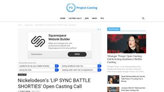 
                            3. Nickelodeon's 'LIP SYNC BATTLE SHORTIES' Open Casting ... - Lsb Shorties Sign Up