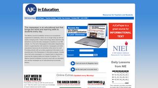 
NIE | Atlanta Journal Constitution - Newspapers in Education  
