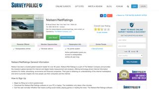 
                            8. Nielsen//NetRatings Ranking and Reviews – SurveyPolice - Mymeterandme Portal