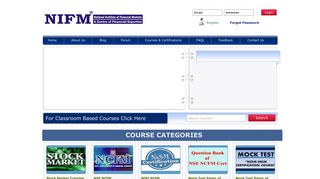 
                            1. NIFM - Online Training Courses on Stock Market Trading ... - Nifm Certification Portal