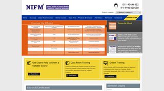 
                            3. NIFM - Stock Market Institute for training courses on share ... - Nifm Certification Portal