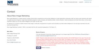 
                            4. nimresearch.com - Contact Us - New Image Marketing - New Image Marketing Shopper Portal