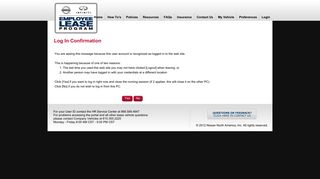 
Nissan Employee Lease Program -
