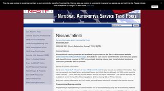 
                            2. Nissan/Infiniti - National Automotive Service Task Force - Nissan Tech Info Com Login