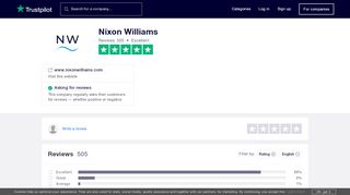 
                            6. Nixon Williams Reviews | Read Customer Service Reviews of ... - Nixon Williams Vantage Portal