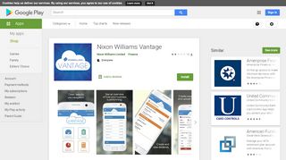 
                            3. Nixon Williams Vantage - Apps on Google Play - Nixon Williams Vantage Portal