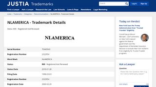 
                            6. NLAMERICA Trademark of NetLine America, Inc ... - Nlamerica Com Portal