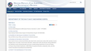 NM01500-3 > Defense Privacy, Civil Liberties, and ... - Advanced Skills Management Portal
