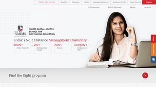 
                            4. NMIMS - Distance Learning Programs in Management Studies - Nmims Portal
